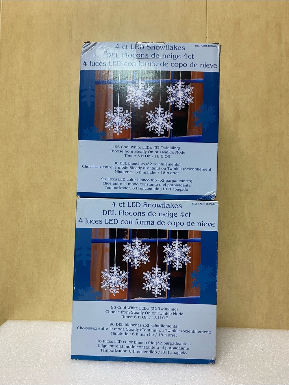 LED Snowflakes Christmas Decor Christmas Decor Lights